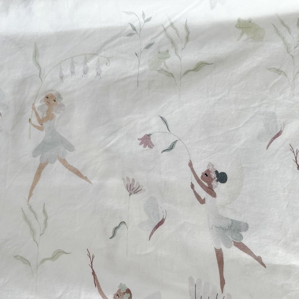 POTTERY BARN KIDS Talia Fairy Organic Sheet Sheet